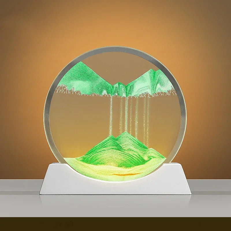 Moving Sand Table Lamp