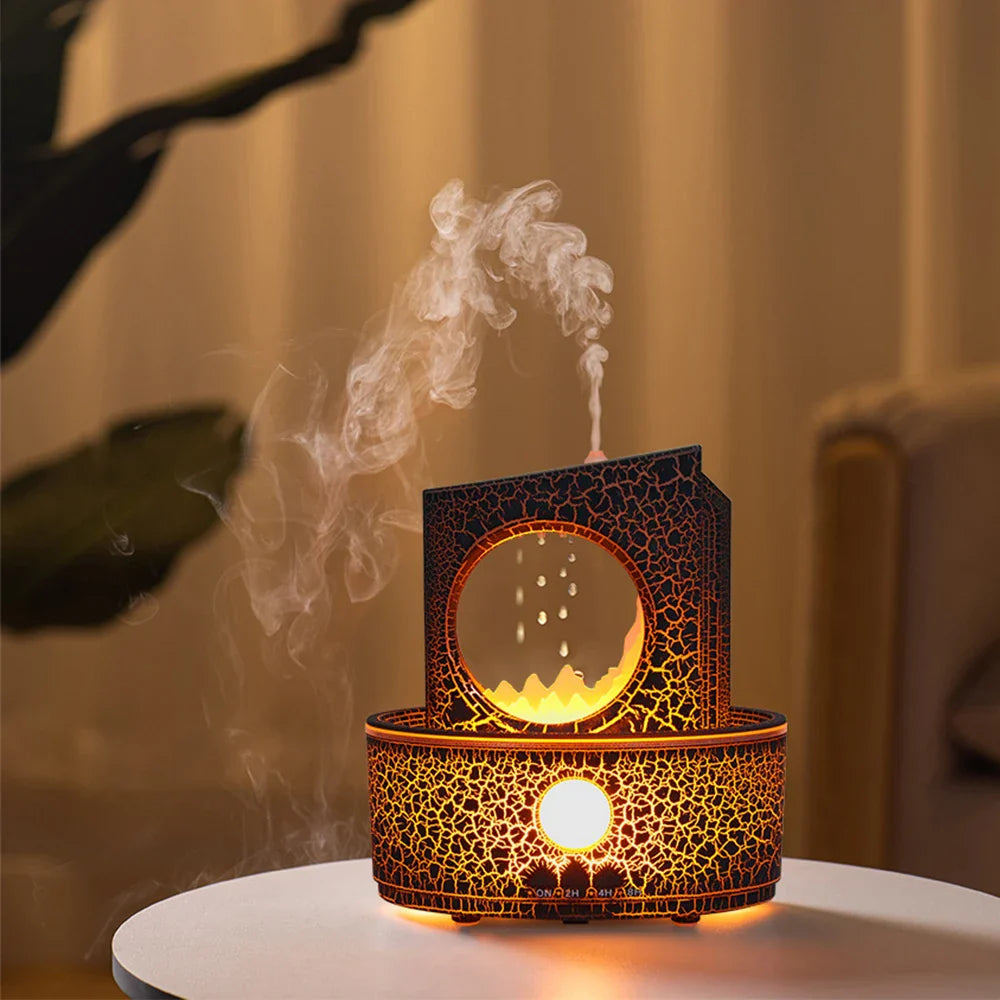 Zen Rain Cloud Aroma Diffuser with LED Light