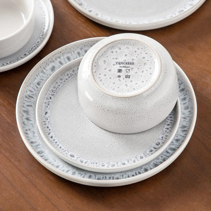 Frosted Mist Stoneware Dinnerware Set