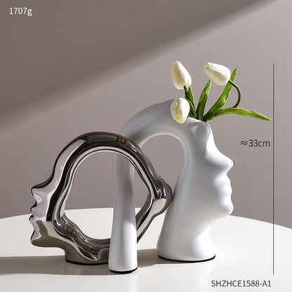 Abstract Decorative Flower Vase