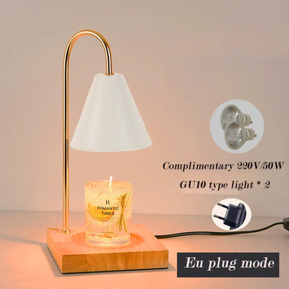 Lampe chauffe-bougie avec minuterie