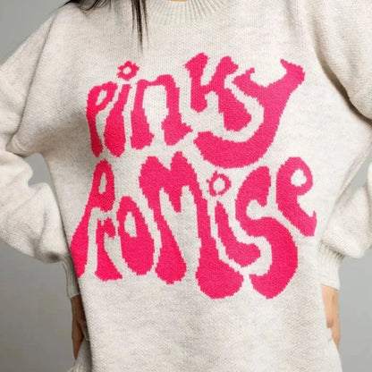 Pinky Promise Knit Sweater