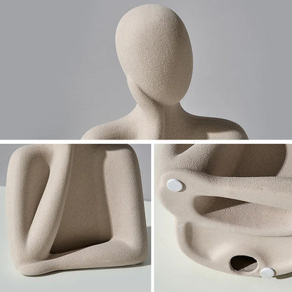 Modern Abstract Family Sculpture