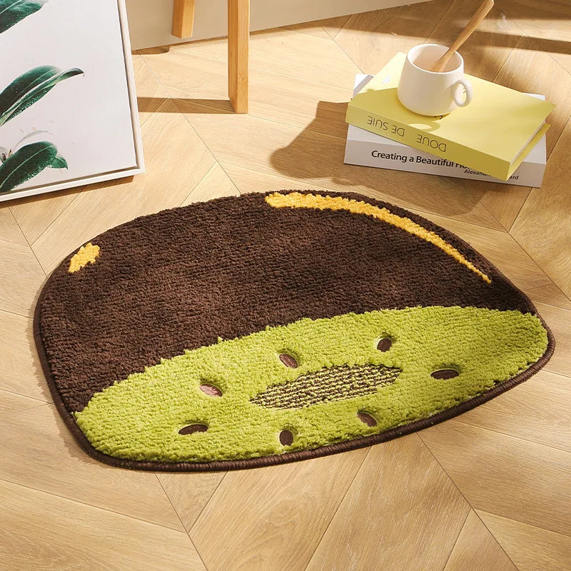 Fruit Shape Tufted Bath Mat