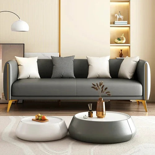 Modular Cloud Sloped Arms Sofa