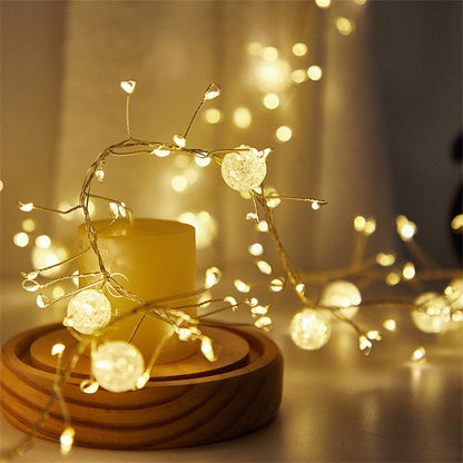 Firecracker Fairy Twinkle Cluster String Light