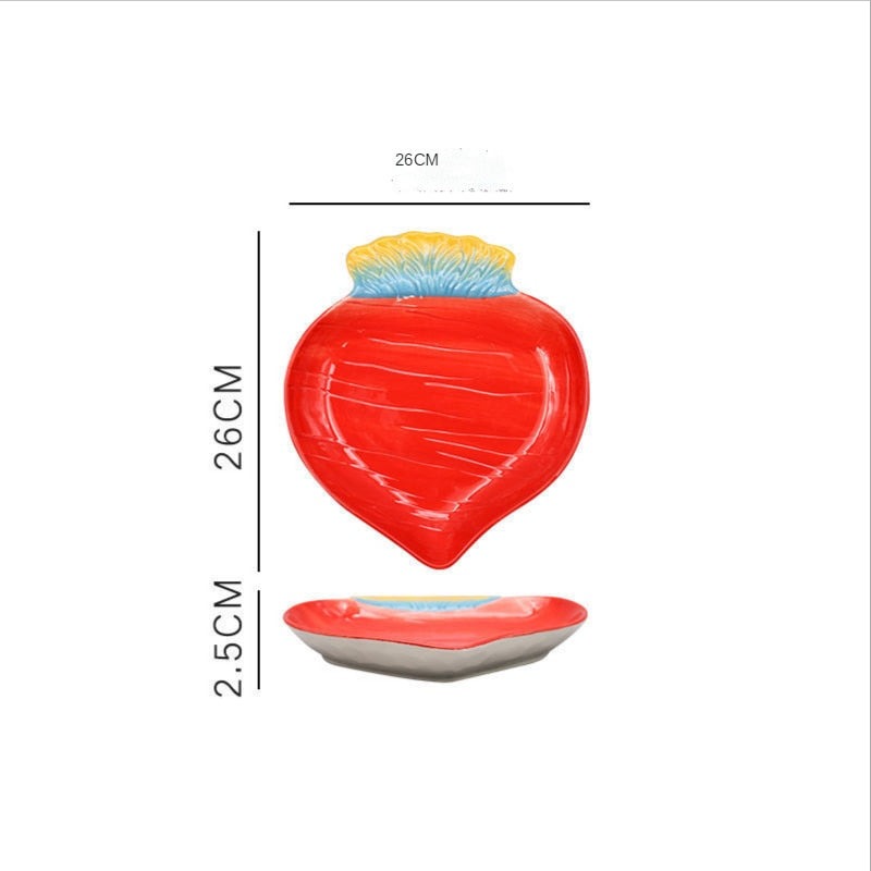 Fruit Shaped Ceramic Plates