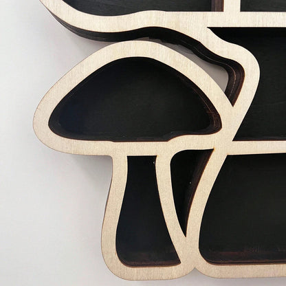 Verzaubertes Pilz-Kristallregal