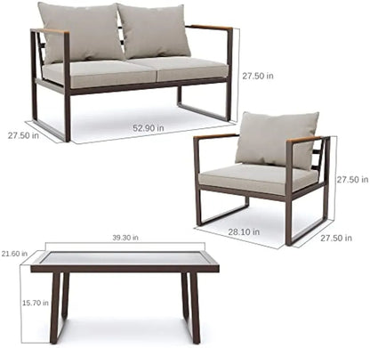 Courtyard Patio Furniture Set