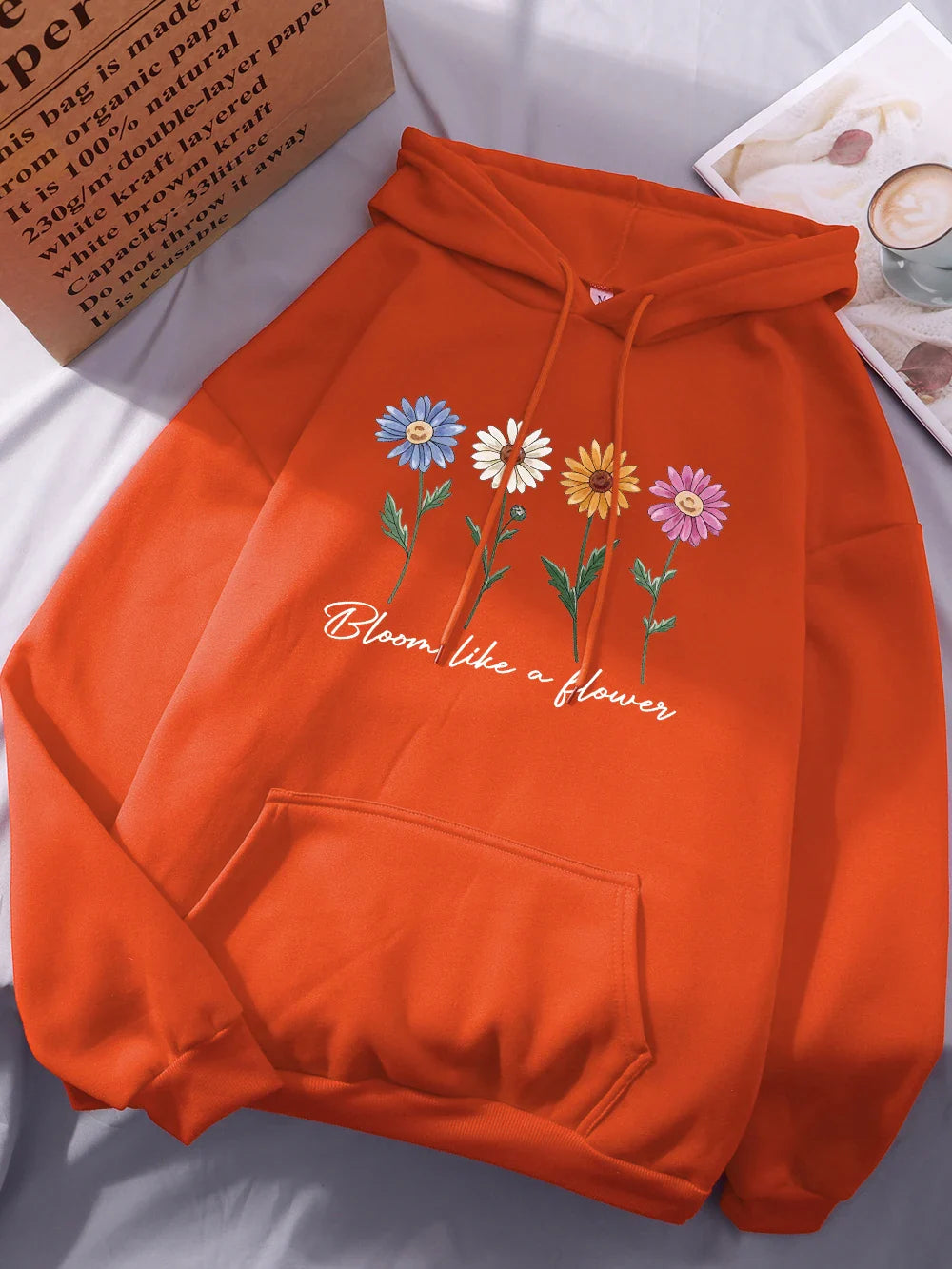 Bloom Like A Flower Hoodie