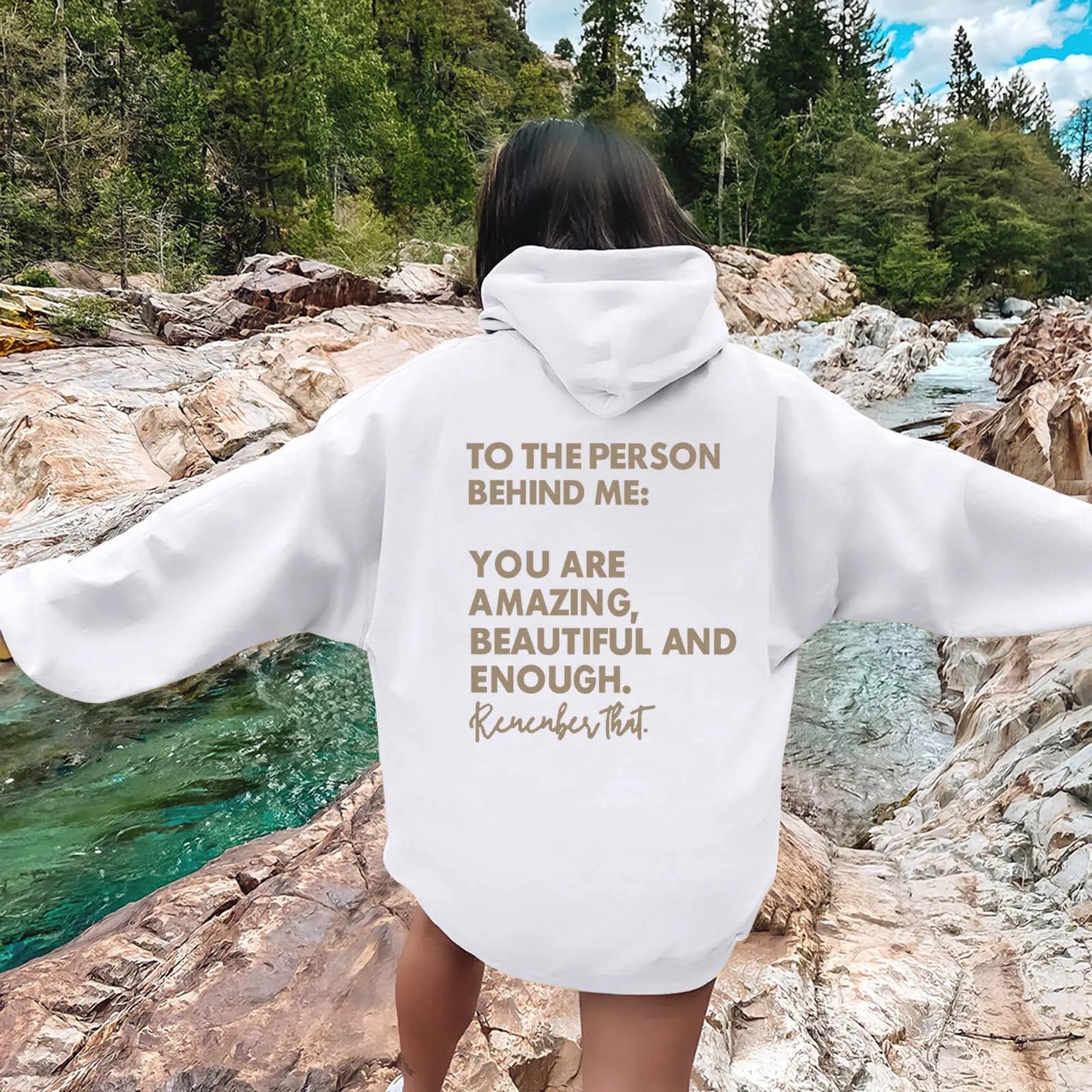 Dear Person Behind Me Hoodie