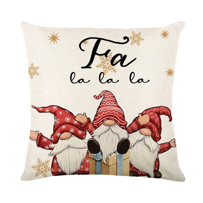 4 Pcs Christmas Cushion Covers