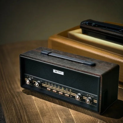 Vintage Wooden Bluetooth Speaker