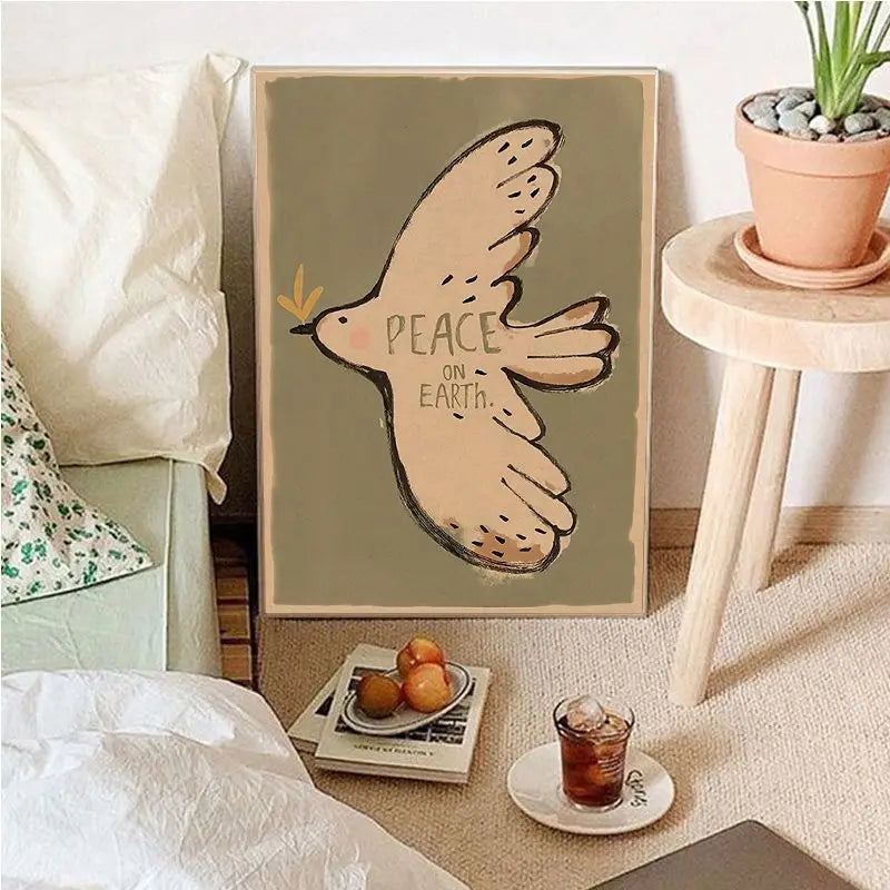 Vintage Cartoon Canvas Art