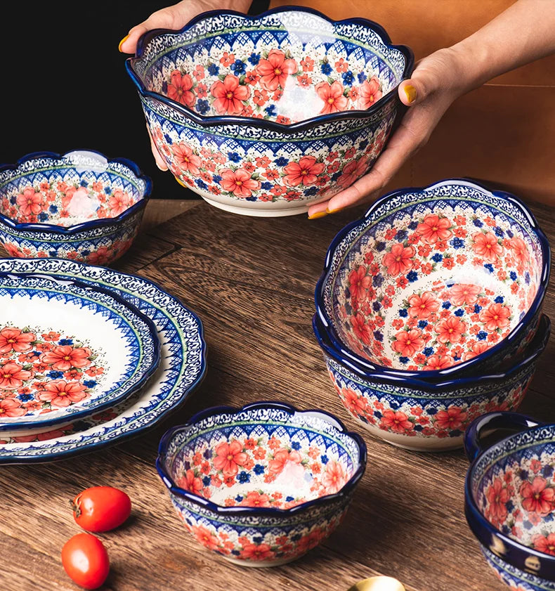 Cherry Blossom Ceramic Bowls