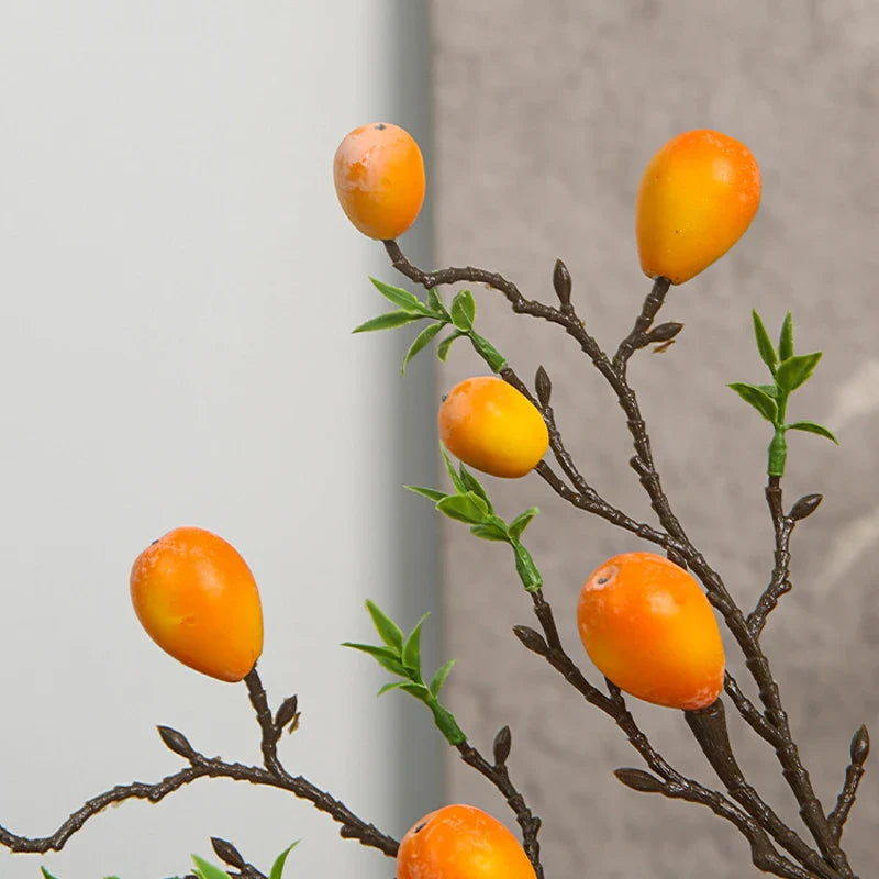 Artificial Citrus Fruit Branch