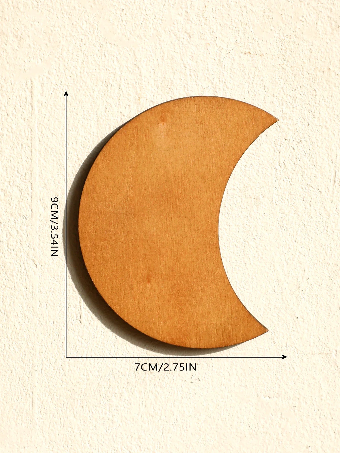 Suspension murale phases de la lune avec vase en verre