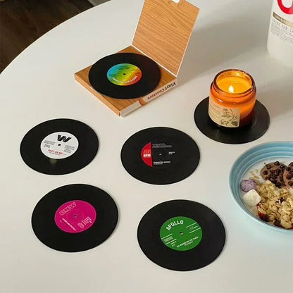 Vinyl Spin Coasters