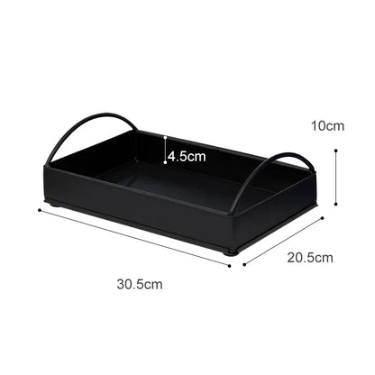 Minimalist Leather Tray