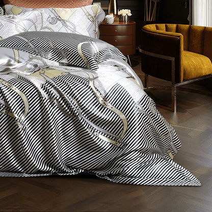 Glamique Luxury Pure Mulberry Silk Bedding Set