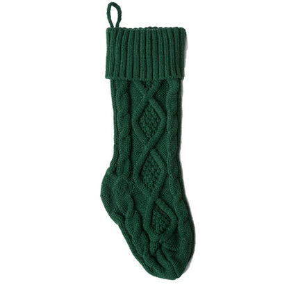 Cable Knit Christmas Stockings