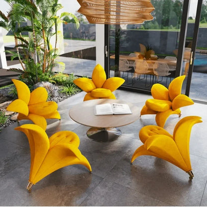 Lily Petals Lounge Chair