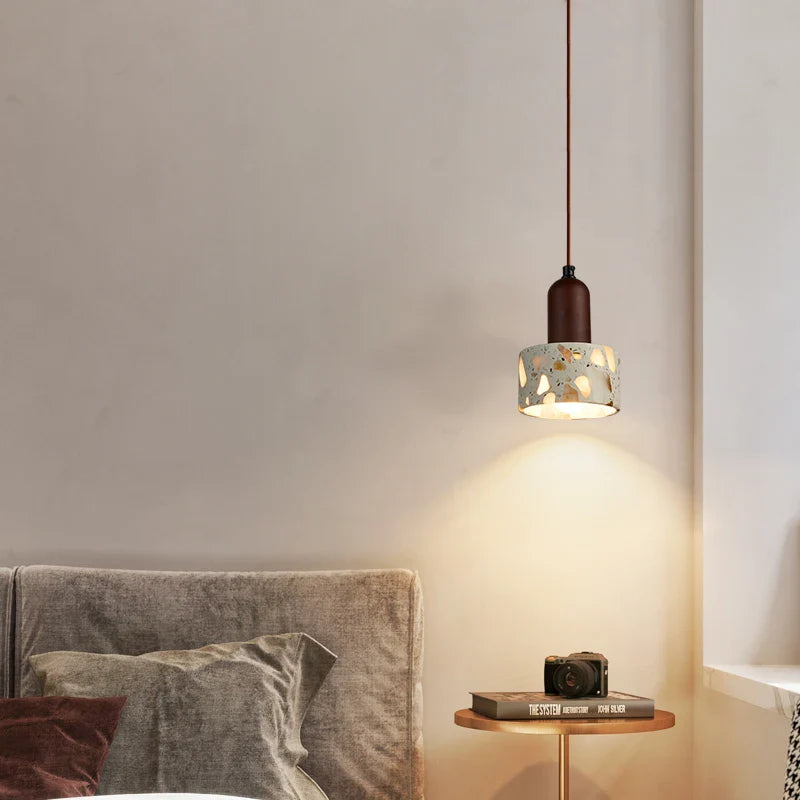 Terrazzo Stone Pendant Light