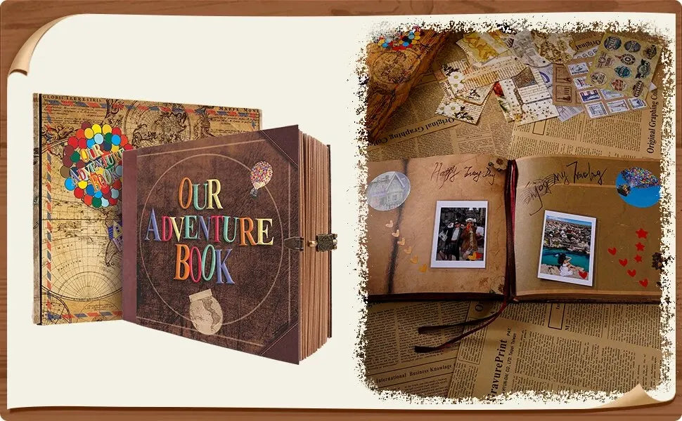 Our Adventure Book Scrapbook