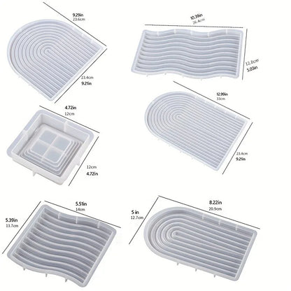 DIY Wellentablett-Silikonform