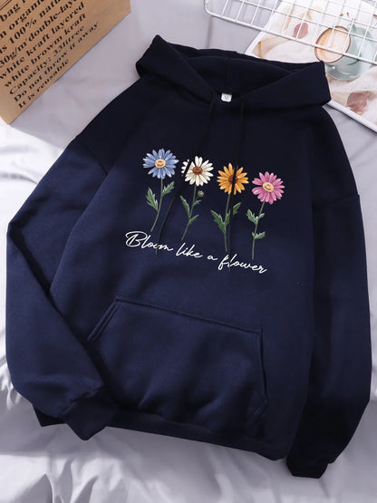 Bloom Like A Flower Hoodie