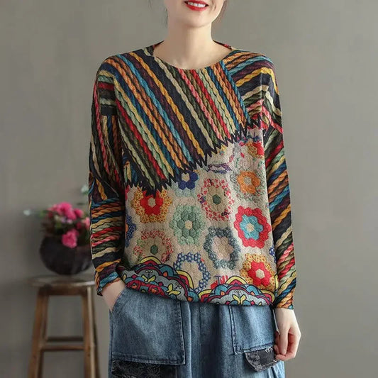 Pull oversize Littérature et Art