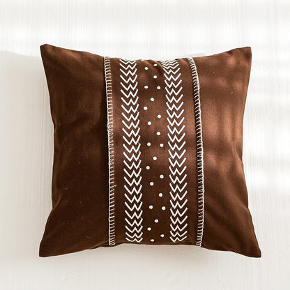 Coffee Ivory Boho Cushion Covers