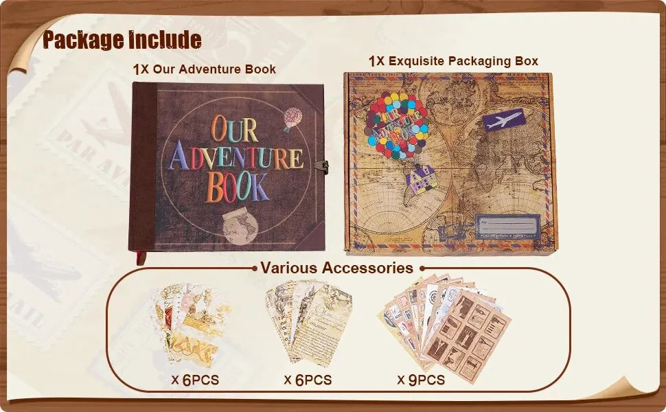 Our Adventure Book Scrapbook