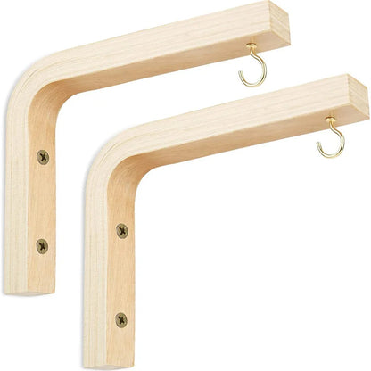 Natural Wood Hanging Bracket