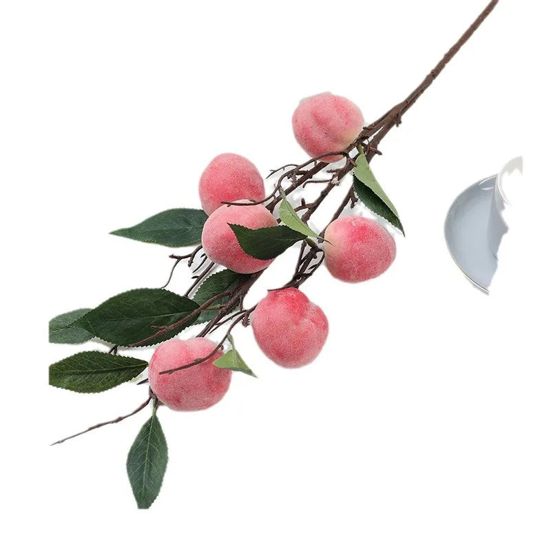PeachBloss™ Faux Peach Branch