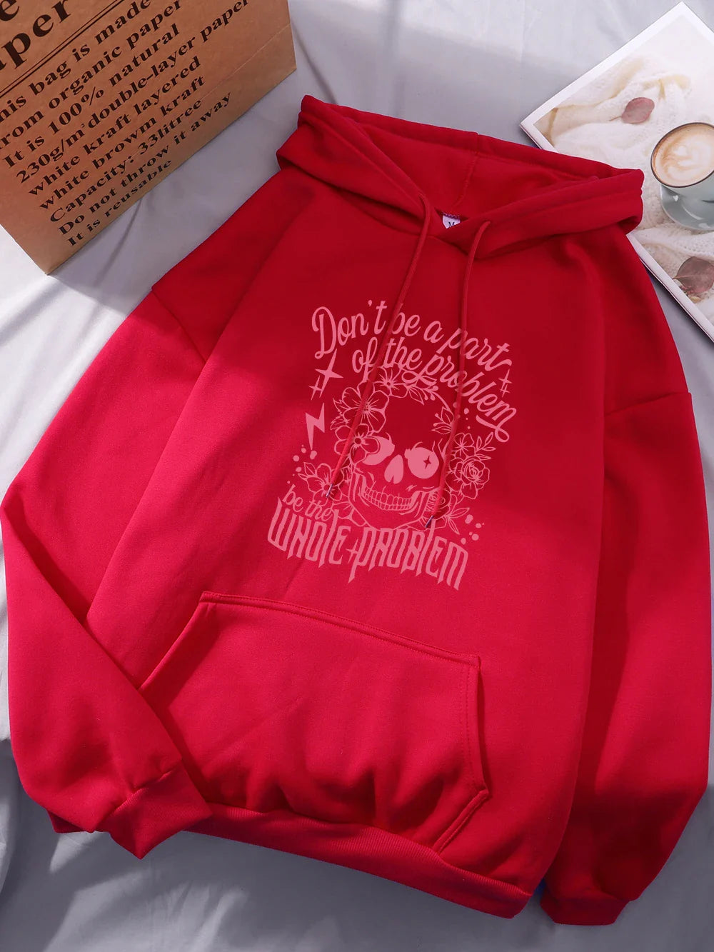 Sei nicht Teil des Problems Hoodie