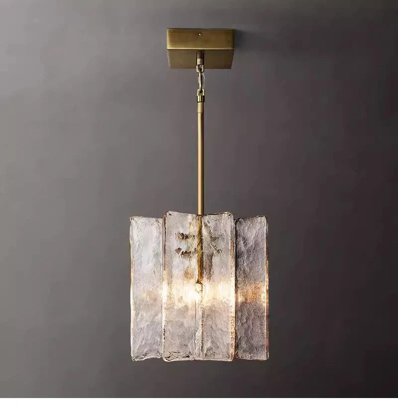 Lattice Block Pendant Light