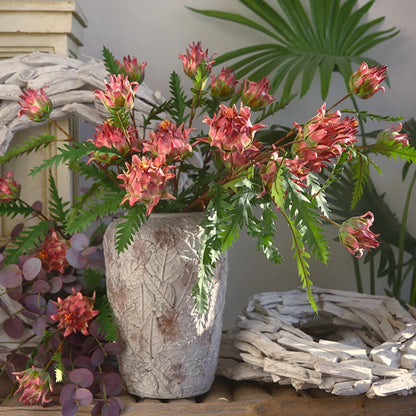 Rama de Protea Cynaroides artificiales