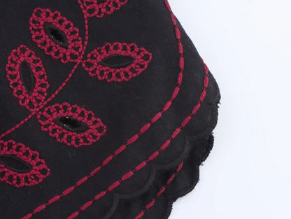 Auralisse Boho Embroidered Shorts