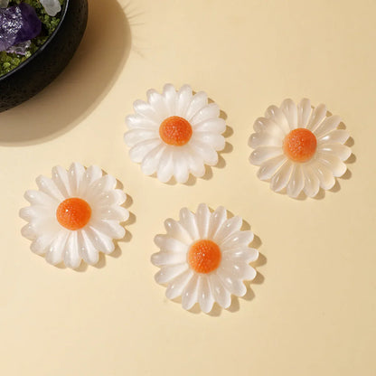 Selenite Daisy Bloom Crystal