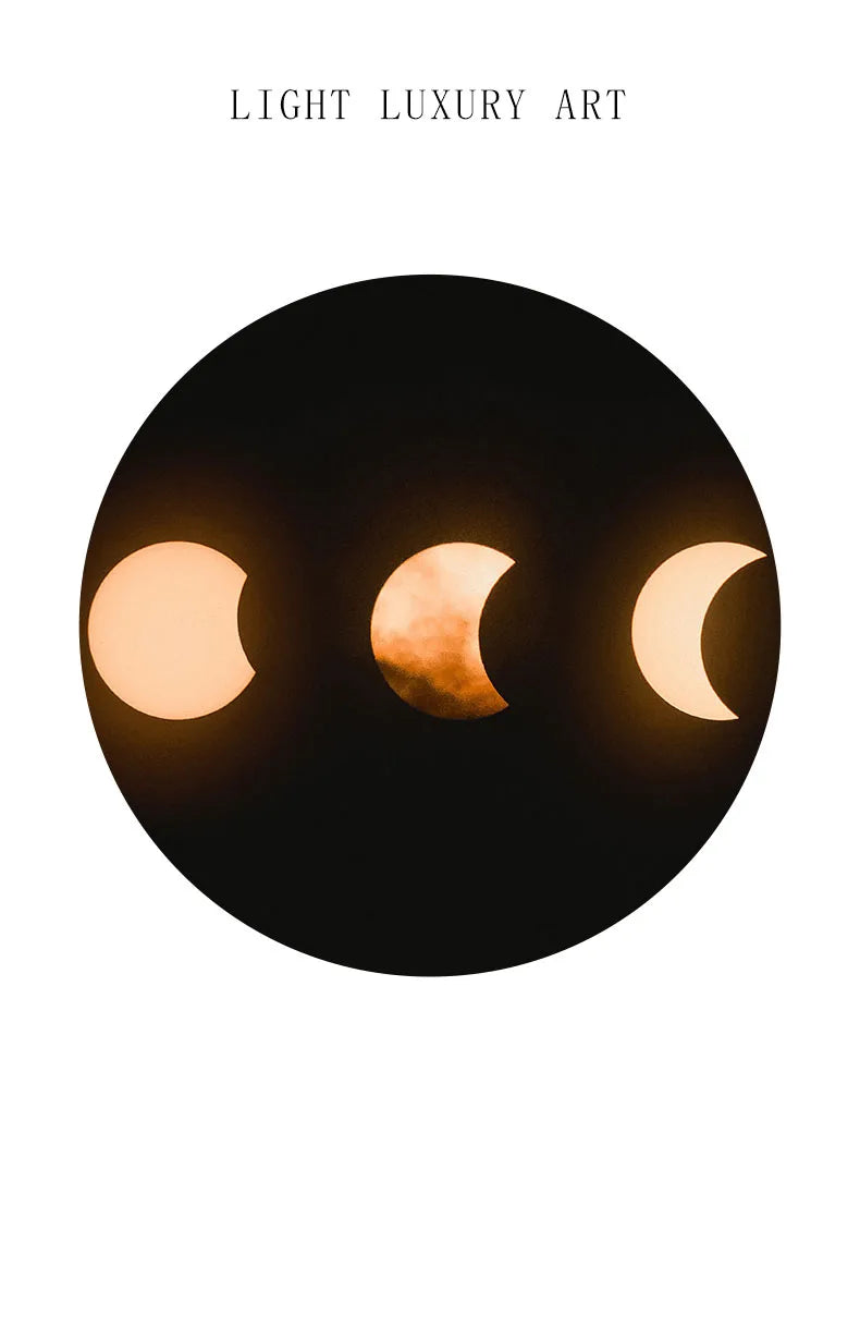 Luminus Moon Phases Wall Art