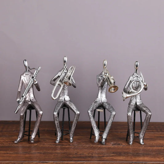 Jazz Band Home Decor Sculpture