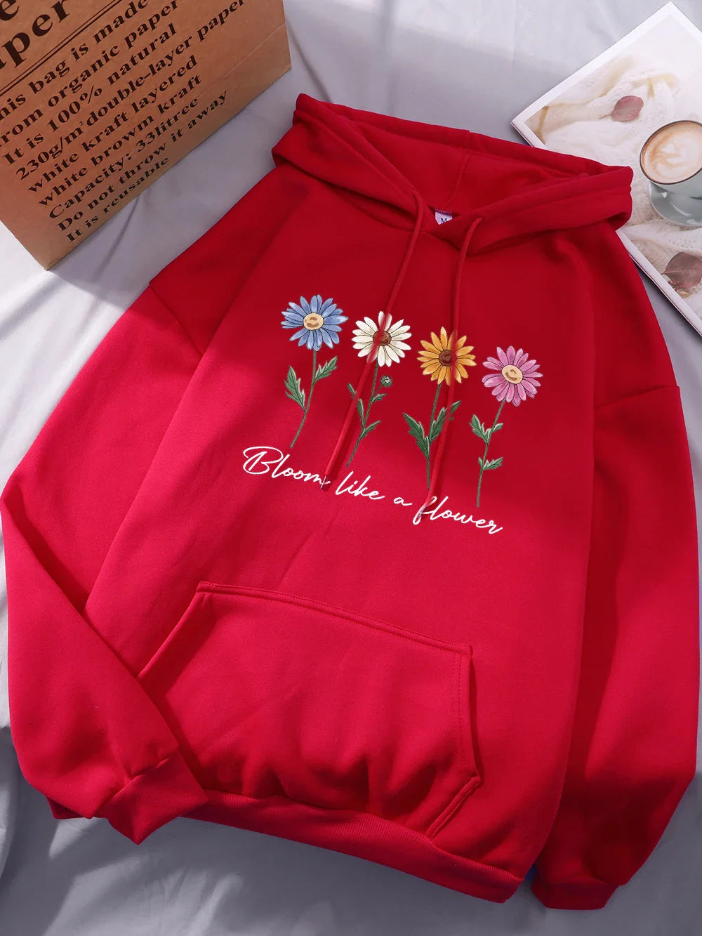 Bloom Like A Flower Hoodie