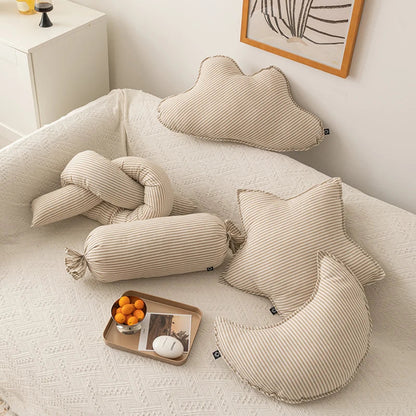 Decorative Cloud, Star, & Moon Shape Pillow