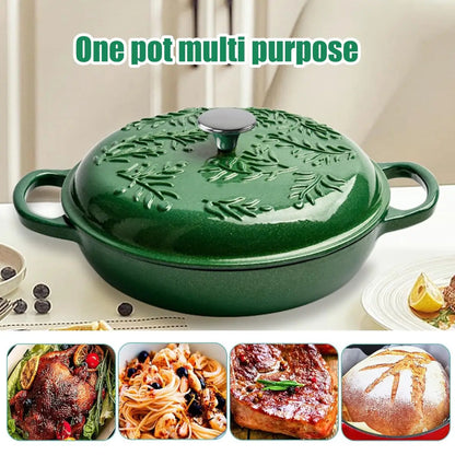 AuraDutch™ Enameled Cast Iron Dutch Oven