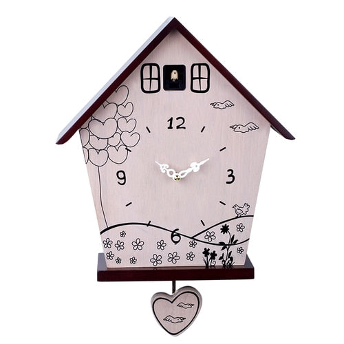 Wooden Cuckoo Wall Clock