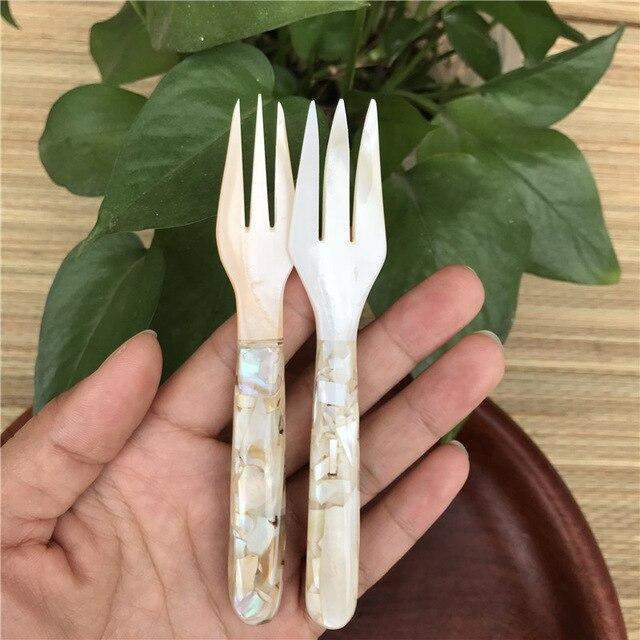 Sea Shell Spoon And Fork