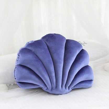 Sea Shell Stuffed Velvet Pillows