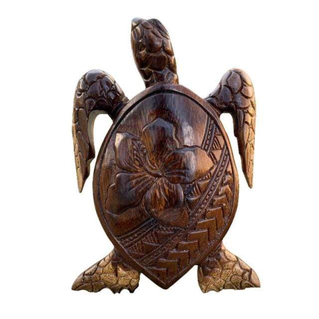 Sea Turtle Wood Figuirine