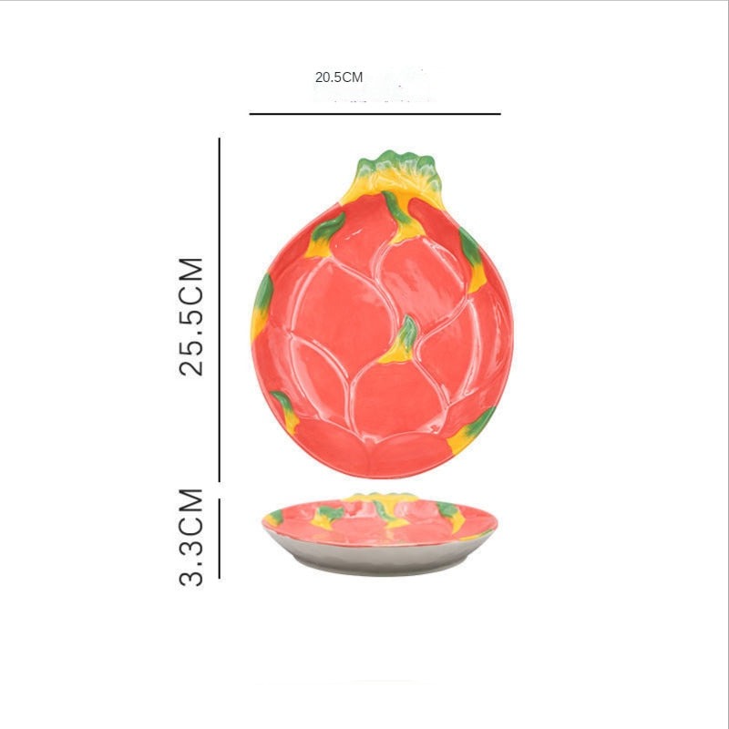 Fruit Shaped Ceramic Plates